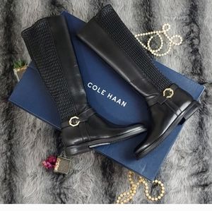 NIB Cole Haan Leela Grand 360 Riding Boots black